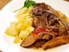 Айва с мясом: рецепты приготовления Свиная шейка с айвой в духовке